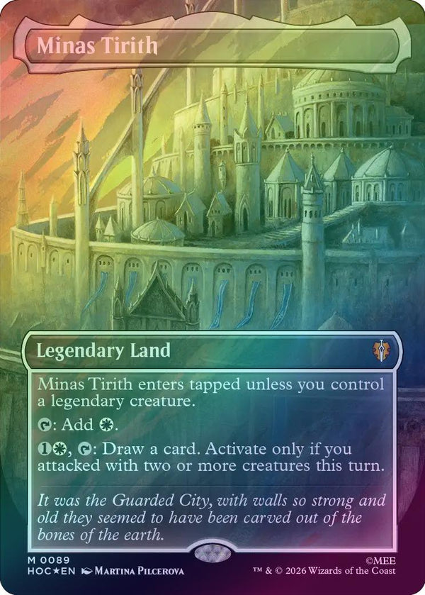 Minas Tirith - Borderless (Surge Foil) (HOC)