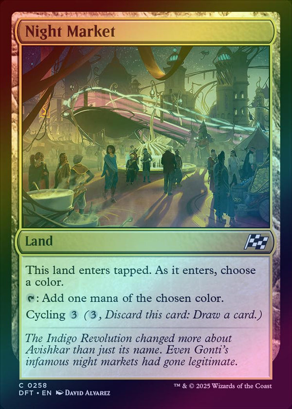 Night Market (Foil) (DFT)