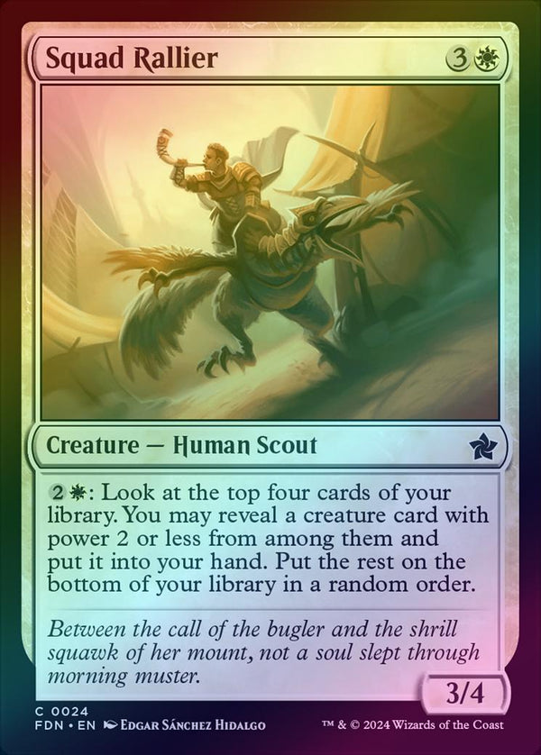 Squad Rallier (Foil) (FDN)