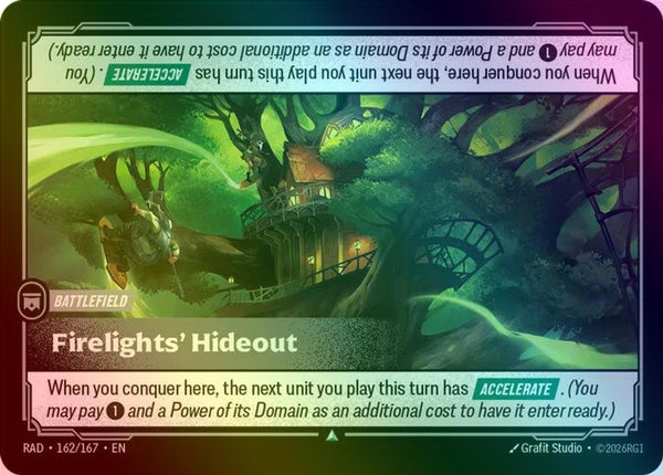 Firelights' Hideout - 162/167 - Uncommon (Foil)