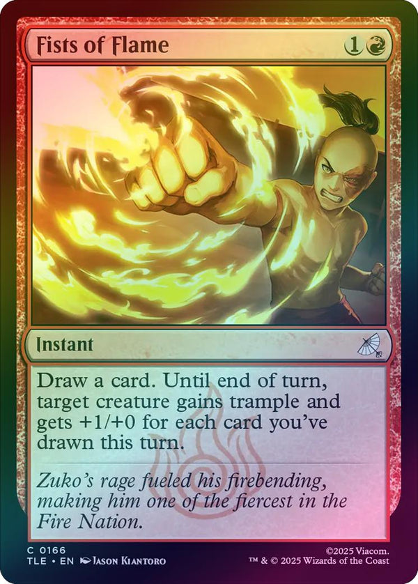 Fists of Flame (Foil) (TLE)