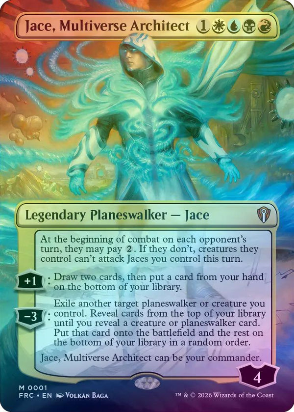 Jace, Multiverse Architect - Borderless (Foil) (FRC)