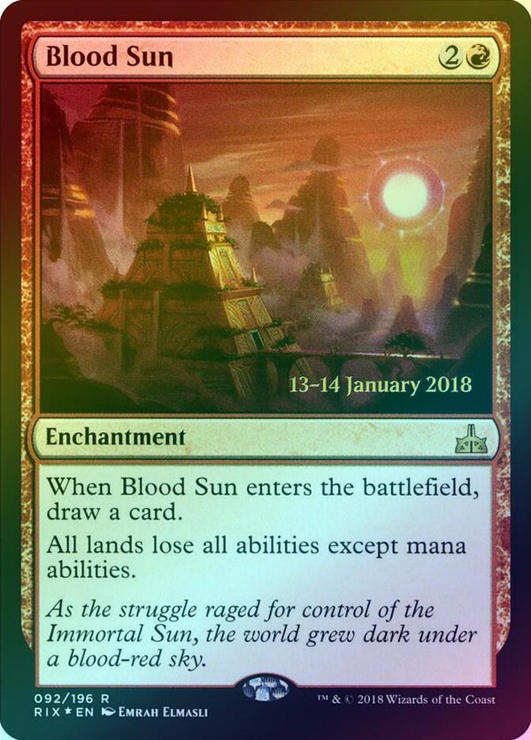 Blood Sun - Prerelease Promo (Foil) (PRIX)