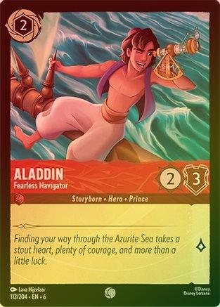 Aladdin (Fearless Navigator) - 112/204 - Common (Foil)