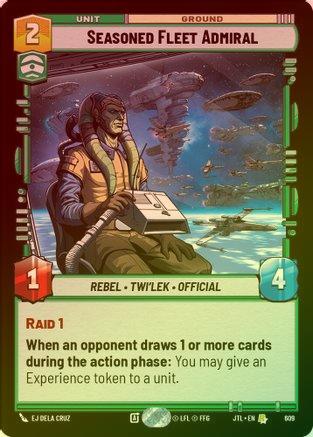 Seasoned Fleet Admiral - 609 - Rare (Foil)