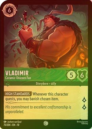 Vladimir (Ceramic Unicorn Fan) - 75/204 - Common (Foil)