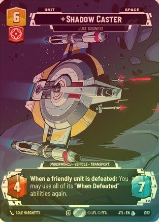 Shadow Caster - Just Business (Prestige) - 1072 - Legendary (Foil)
