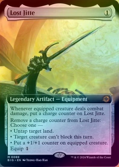 Lost Jitte - Extended Art (Foil) (BIG)