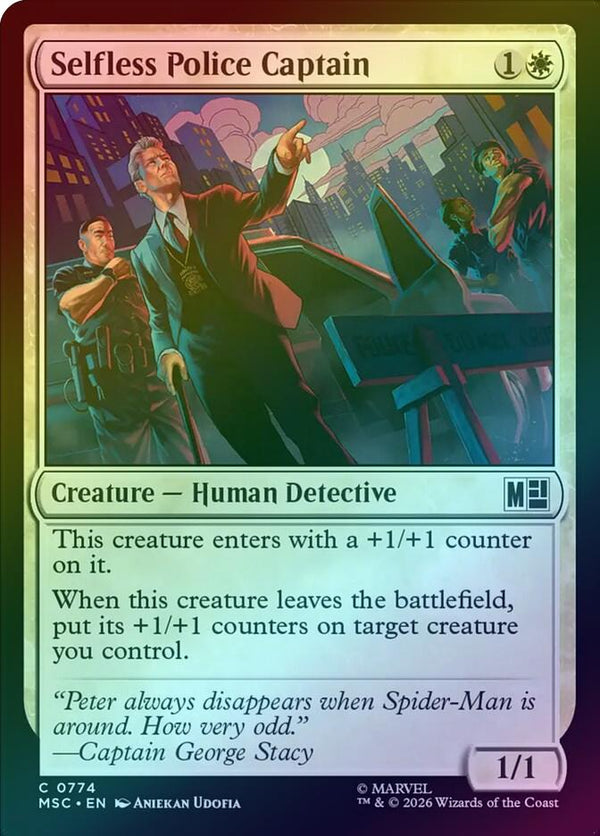 Selfless Police Captain (Foil) (MSC)