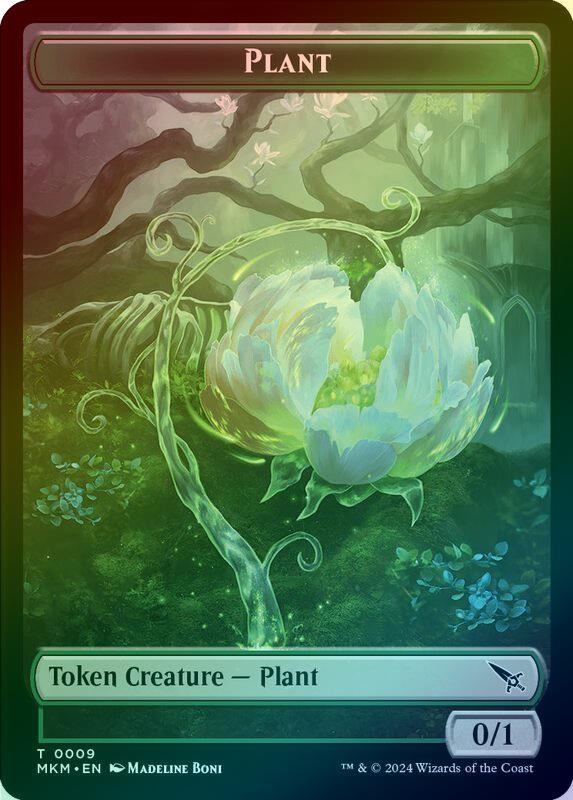 Detective // Plant Token (Foil) (TMKM)
