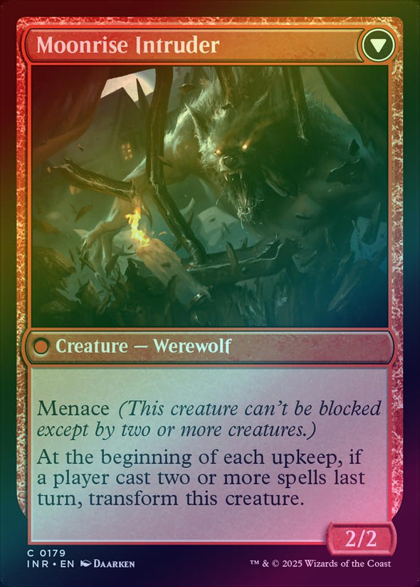 Village Messenger // Moonrise Intruder (Foil) (INR)