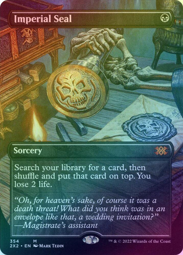 Imperial Seal - Borderless (Foil) (2X2)