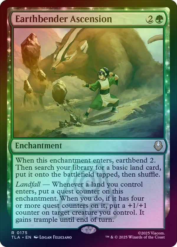 Earthbender Ascension (Foil) (TLA)