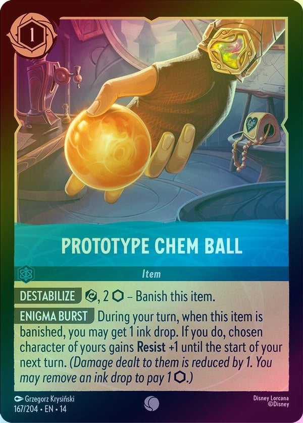 Prototype Chem Ball - 167/204 - Common (Foil)