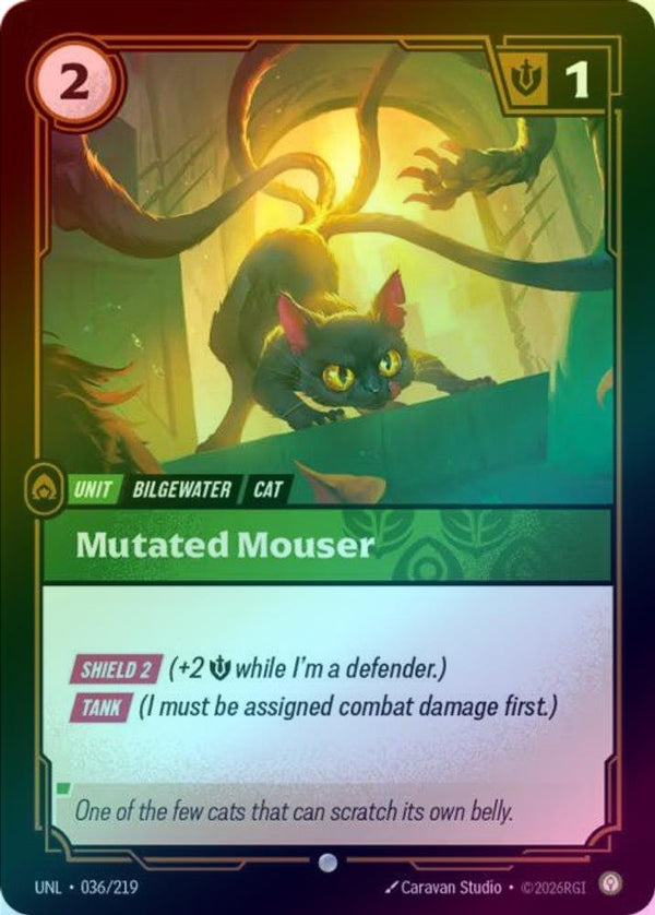 Mutated Mouser - 036/219 - Common (Foil)