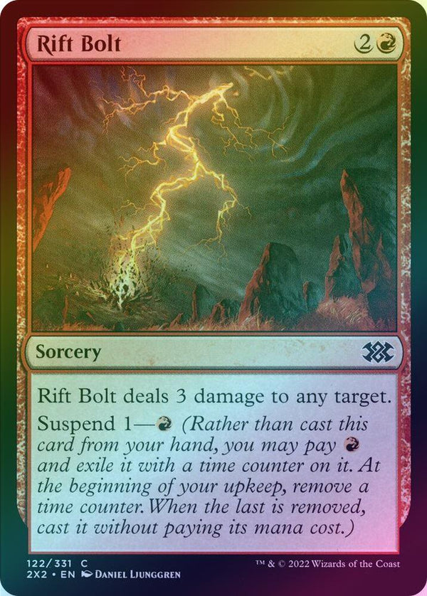 Rift Bolt (Foil) (2X2)