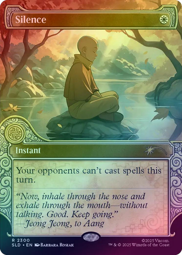 Silence - ATLA: One With The Elements (Rainbow Foil) (SLD)