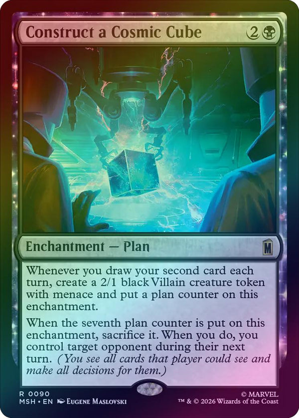 Construct a Cosmic Cube (Foil) (MSH) (Pre-Order)