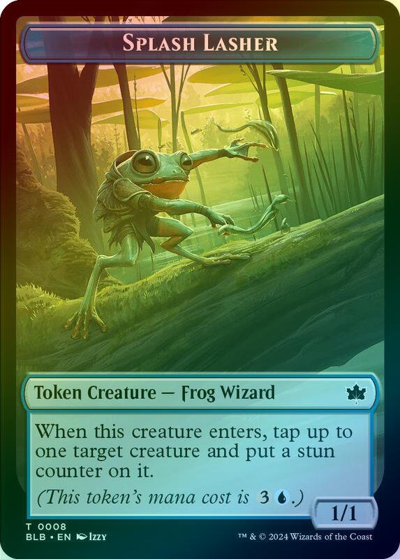 Rat // Splash Lasher Token (Foil) (TBLB)