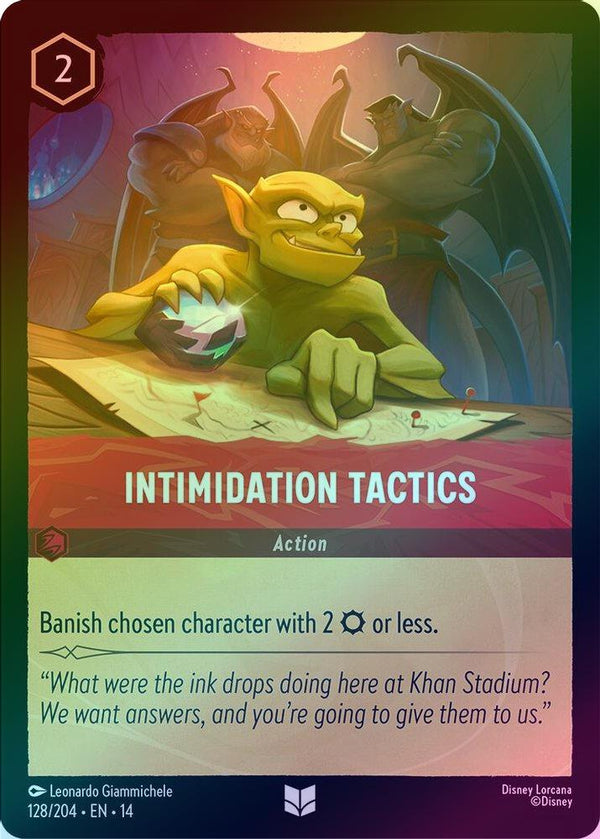 Intimidation Tactics - 128/204 - Uncommon (Foil)