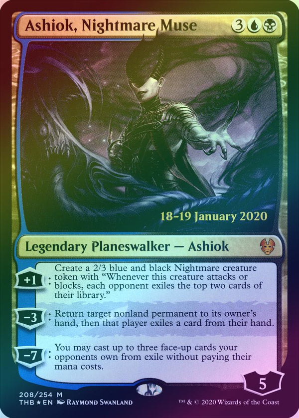 Ashiok, Nightmare Muse - Prerelease Promo (PTHB) (Foil)