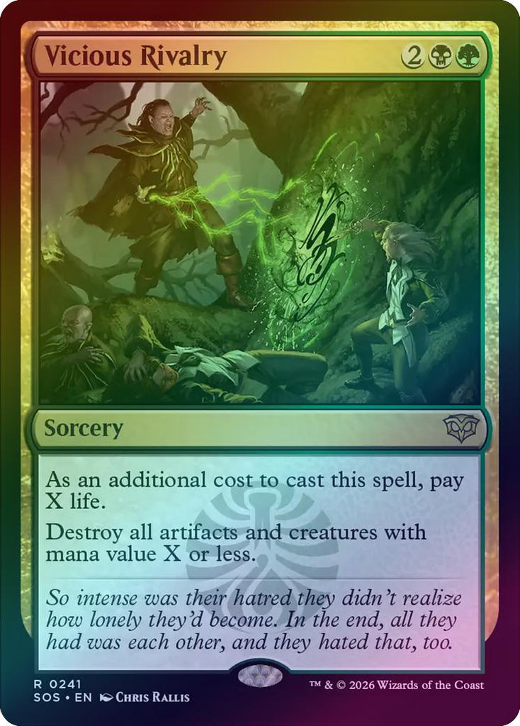 401 Games Canada - Vicious Rivalry (Foil) (SOS)
