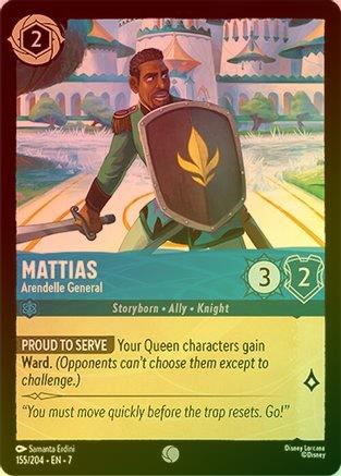 Mattias (Arendelle General) - 155/204 - Common (Foil)