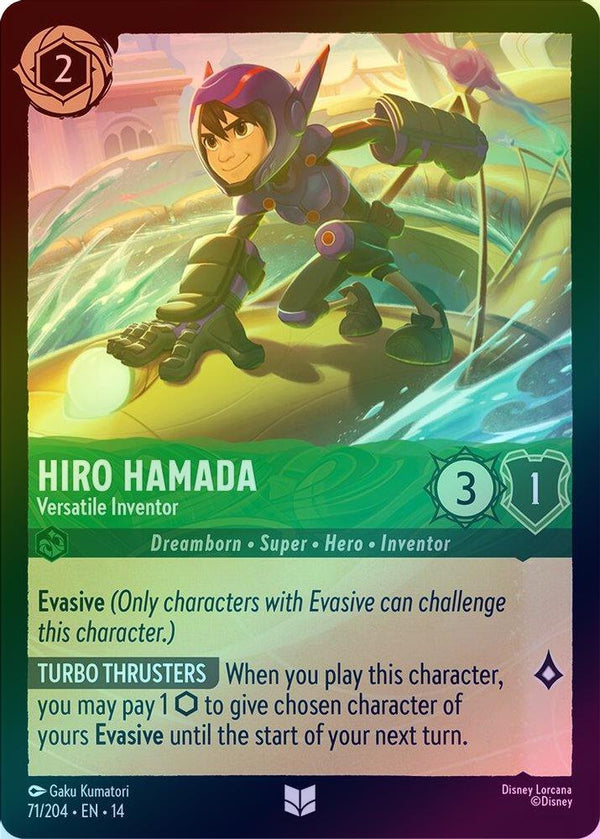 Hiro Hamada (Versatile Inventor) - 71/204 - Uncommon (Foil)