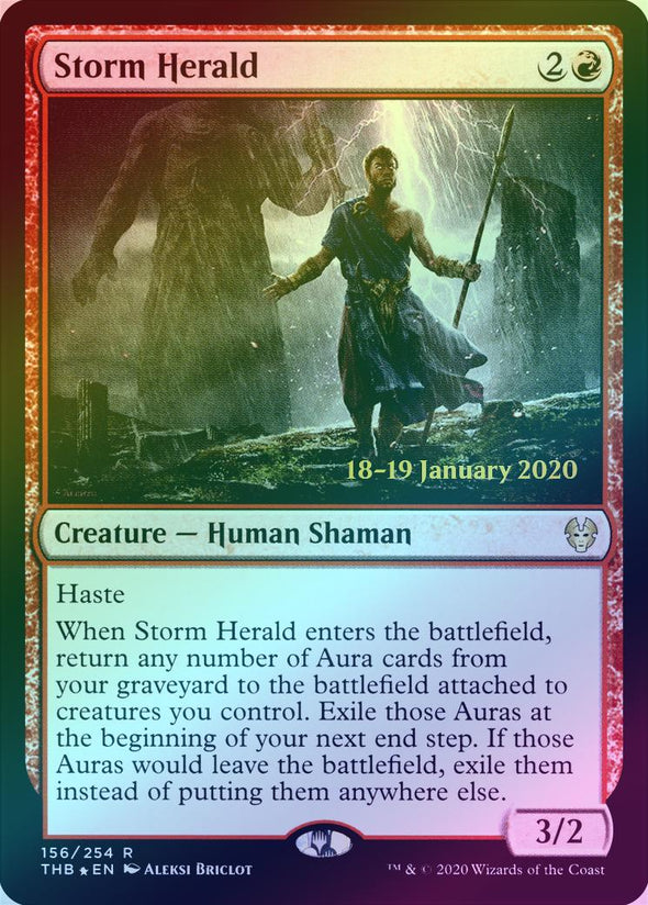 Storm Herald - Prerelease Promo (Foil) (PTHB)