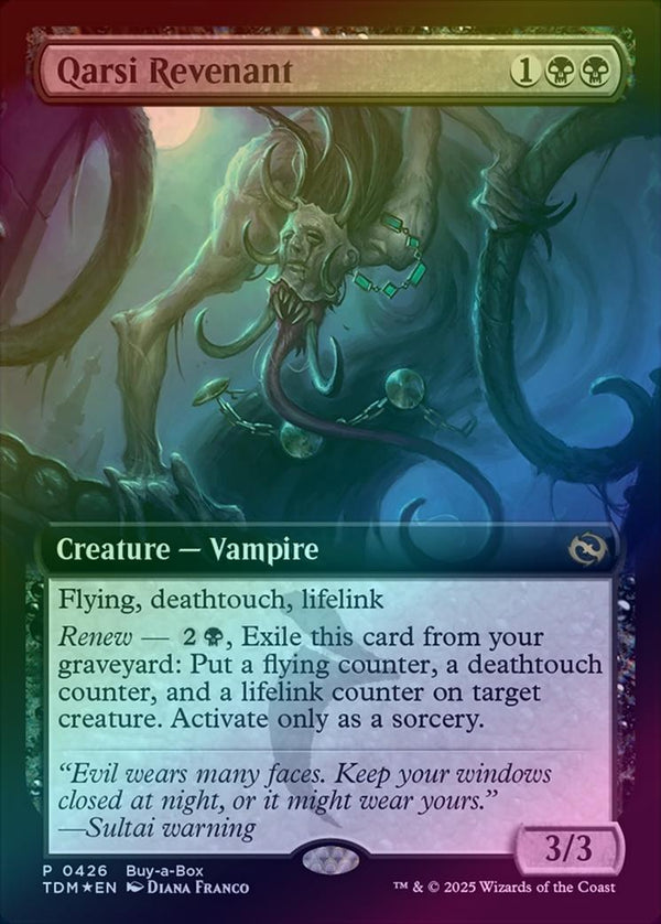 Qarsi Revenant - Buy-A-Box Promo (Foil) (TDM)