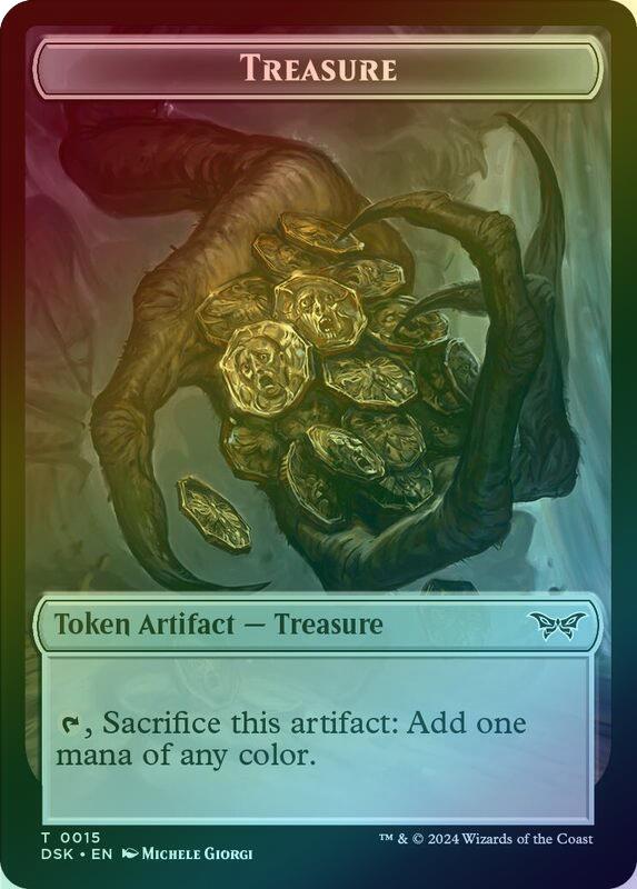 Spirit (006) // Treasure Token (Foil) (TDSK)
