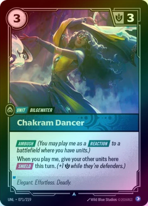 Chakram Dancer - 071/219 - Uncommon (Foil)