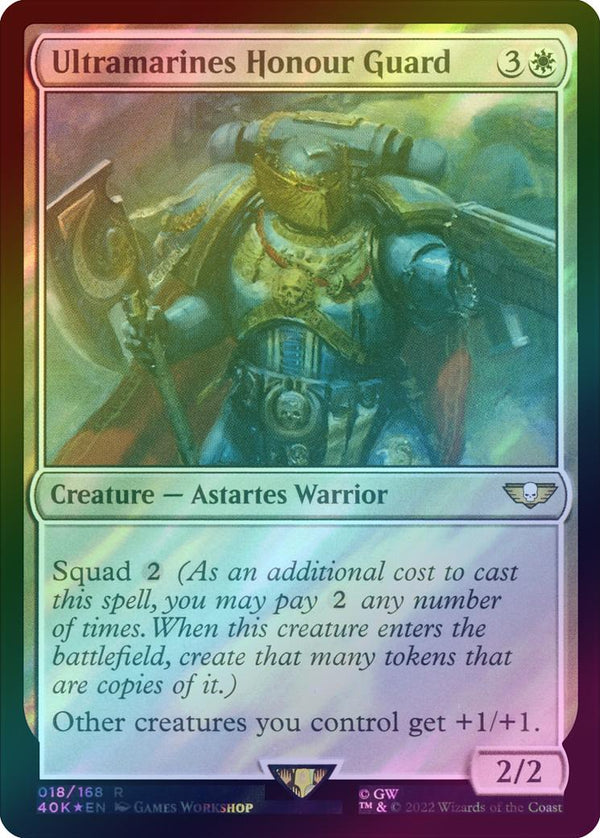 Ultramarines Honour Guard (Surge Foil) (40K)