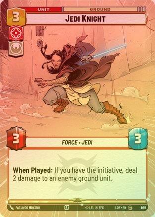 Jedi Knight (Hyperspace) - 885 - Common (Foil)