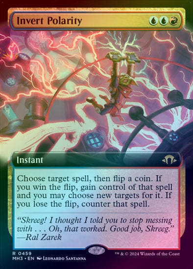 Invert Polarity - Extended Art (Foil) (MH3)