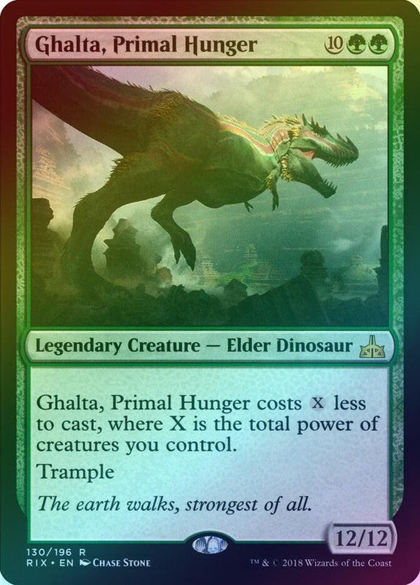 Ghalta, Primal Hunger - Store Championships Promo (Foil) (RIX)