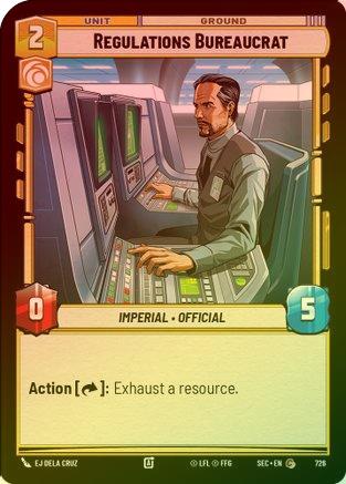 Regulations Bureaucrat (Foil) - 726 - Common (Foil)