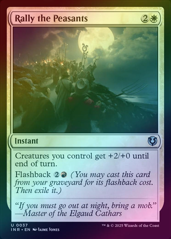 Rally the Peasants (Foil) (INR)