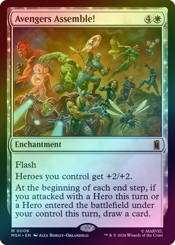 Avengers Assemble! (Foil) (MSH) (Pre-Order)