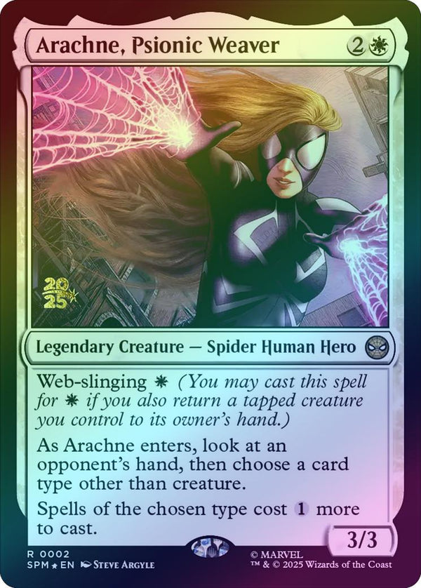 Arachne, Psionic Weaver - Prerelease Promo (Foil) (PSPM)