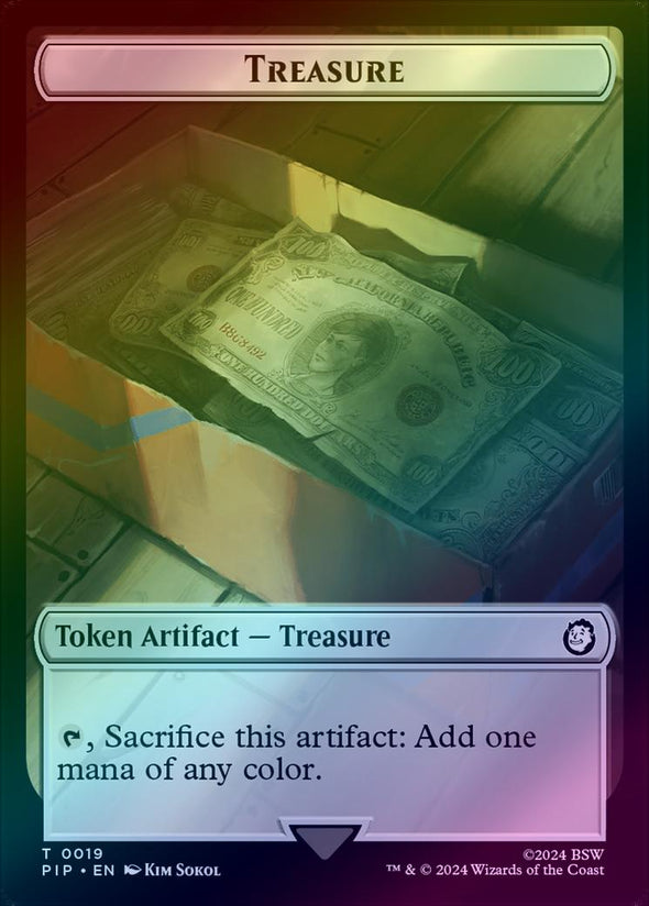 Treasure (019) // Soldier Token (Foil) (TPIP)