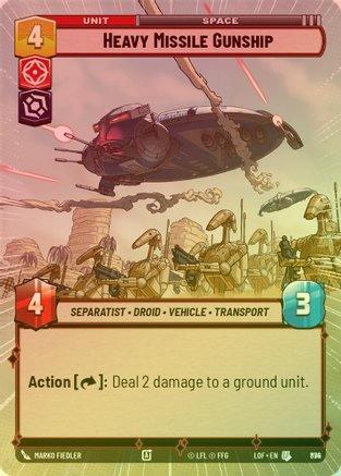 Heavy Missile Gunship (Hyperspace) - 874 - Uncommon (Foil)