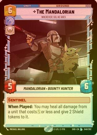 The Mandalorian - Wherever I Go, He Goes - 049/262 - Legendary (Foil)