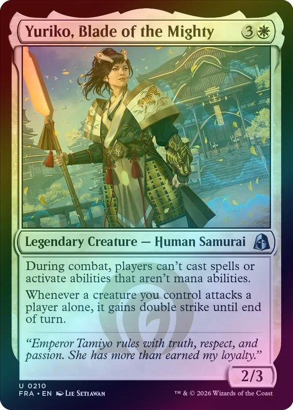 Yuriko, Blade of the Mighty (Foil) (FRA)