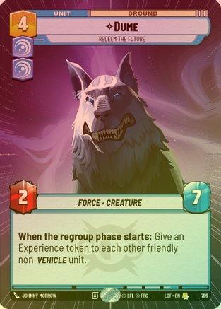 Dume - Redeem the Future (Hyperspace) - 795 - Rare (Foil)