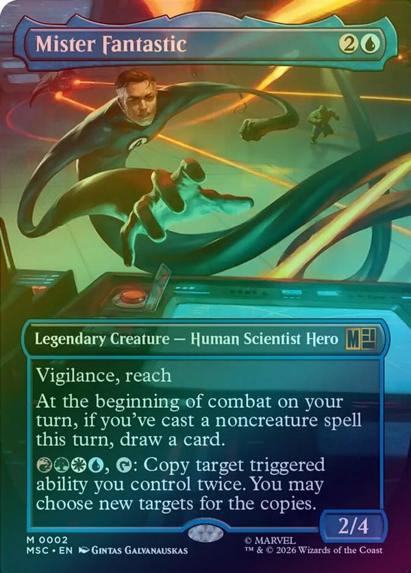 Mister Fantastic - Borderless (Foil) (MSC)