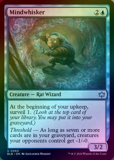 Mindwhisker (Foil) (BLB)