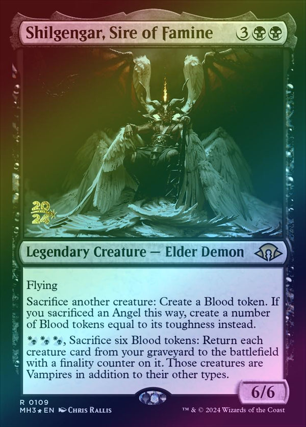 Shilgengar, Sire of Famine - Prerelease Promo (Foil) (PMH3)