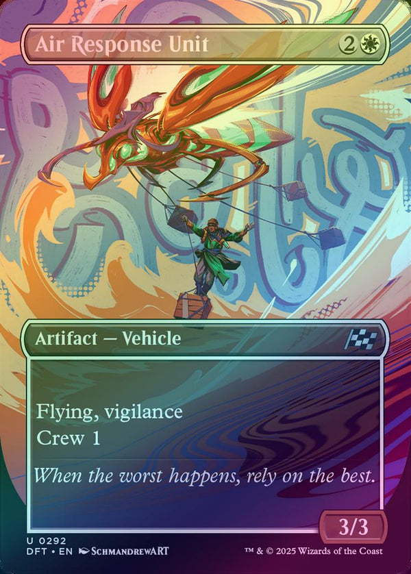 Air Response Unit - Borderless Revved Up (Foil) (DFT)