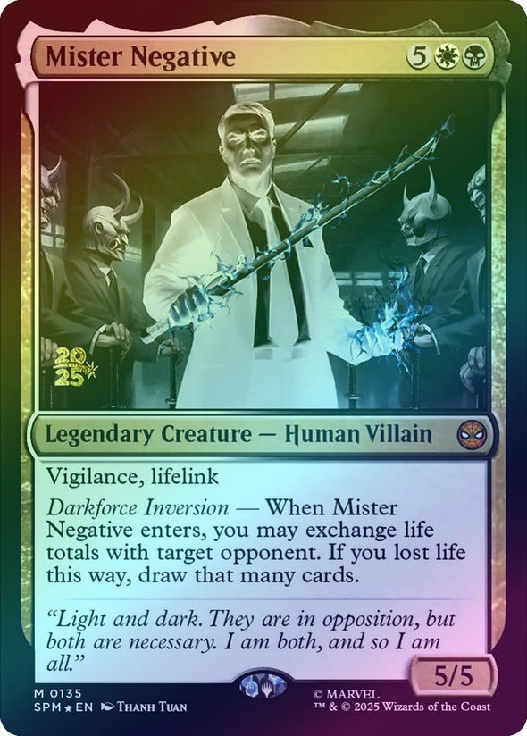 Mister Negative - Prerelease Promo (Foil) (PSPM)